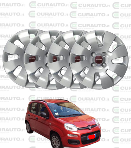 Kit set copricerchi borchie - 4,