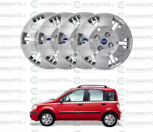 Kit coppe copricerchi - 4, ruota